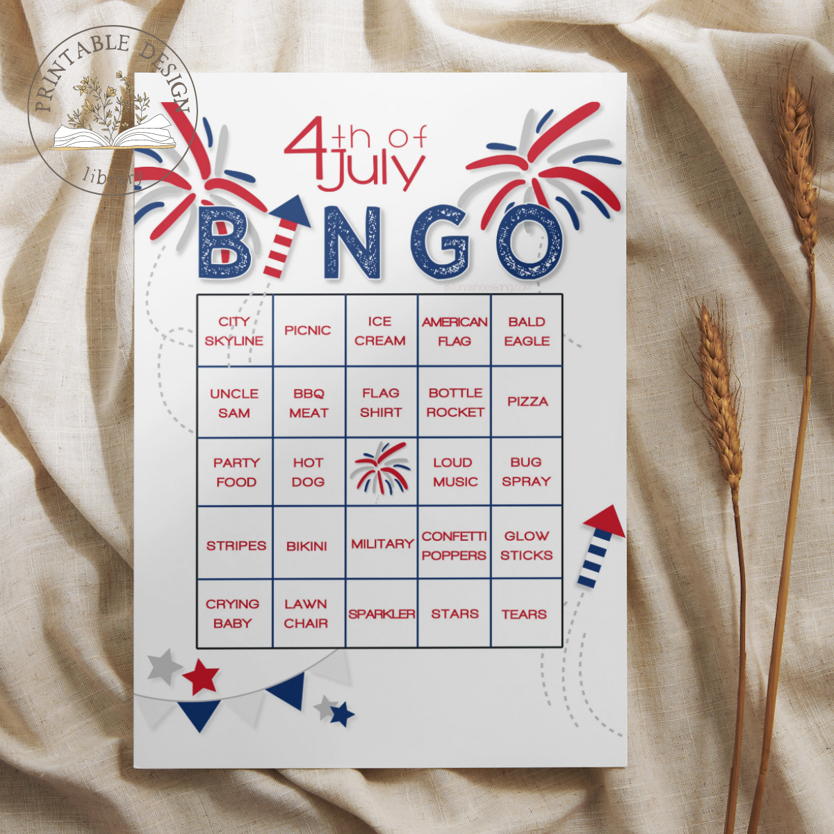 4th of July BINGO