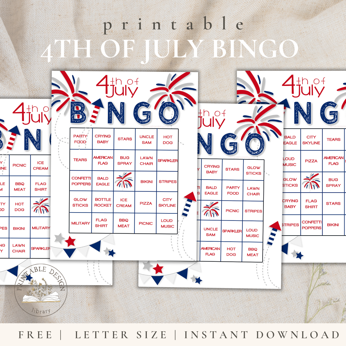 4th of July BINGO