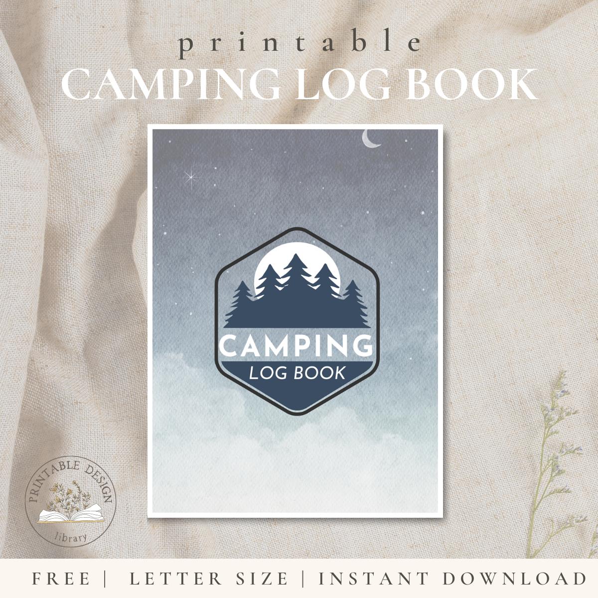 Camping Log Book