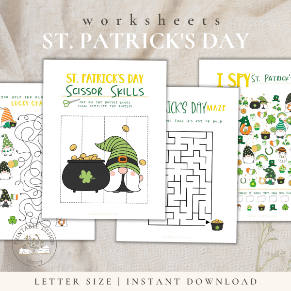 St. Patrick's Day Worksheets