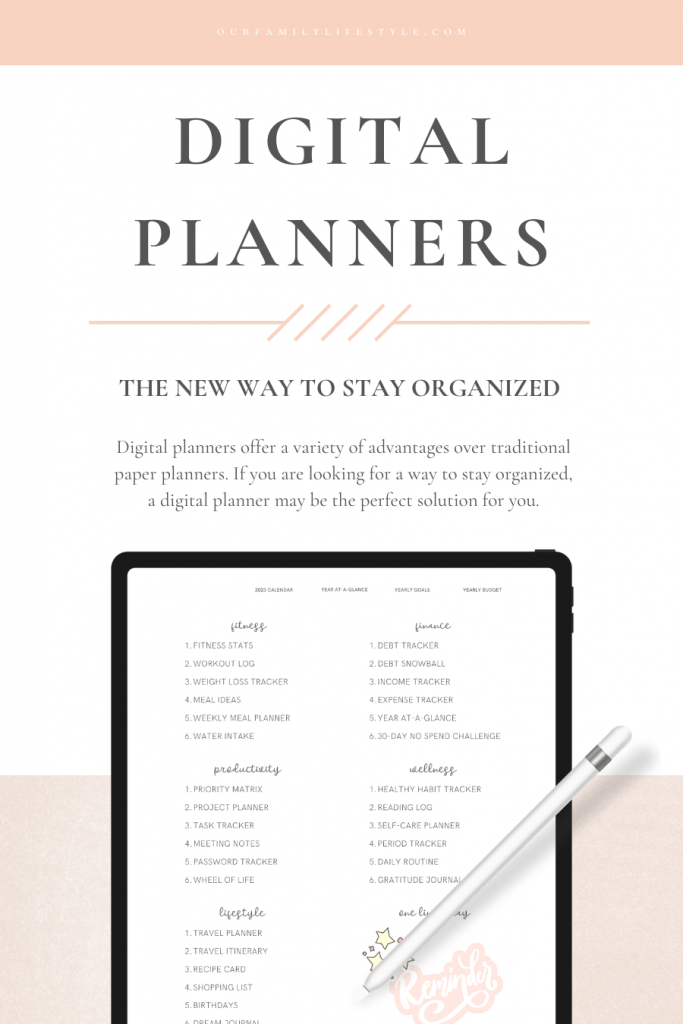 The New Way to Stay Organized digital planners